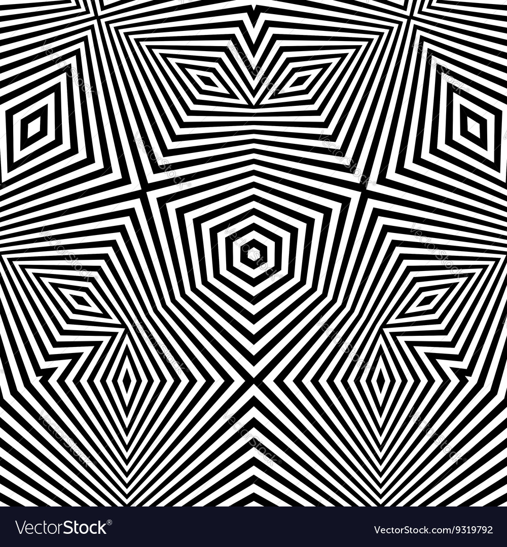 Pattern with optical abstract background