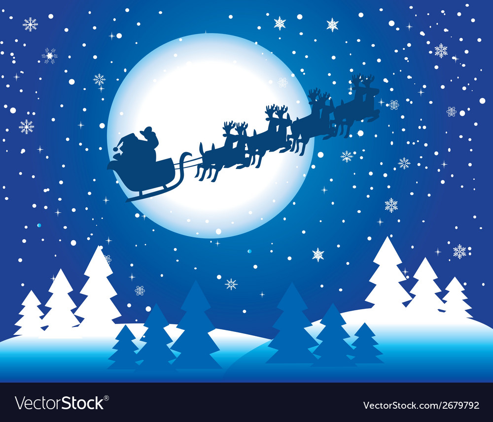 Santa 2 Royalty Free Vector Image - VectorStock