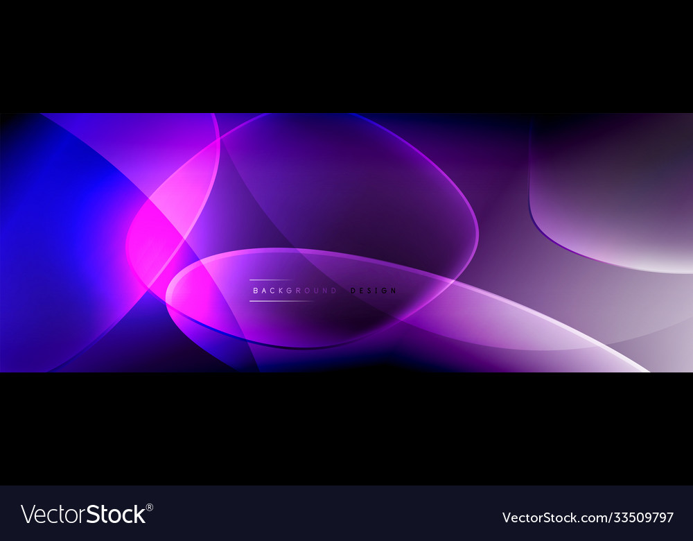 Abstract background - liquid bubble shapes Vector Image