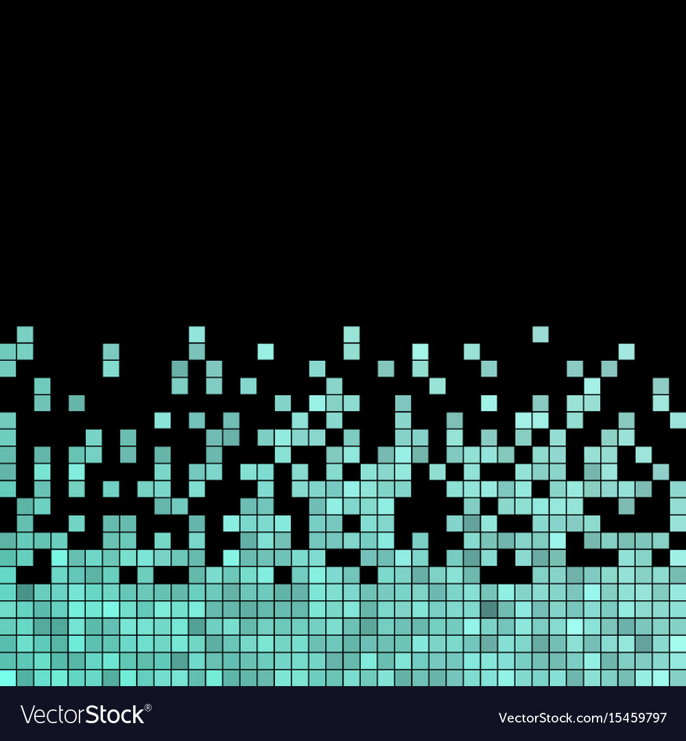 Abstract Square Pixel Mosaic Background Royalty Free Vector