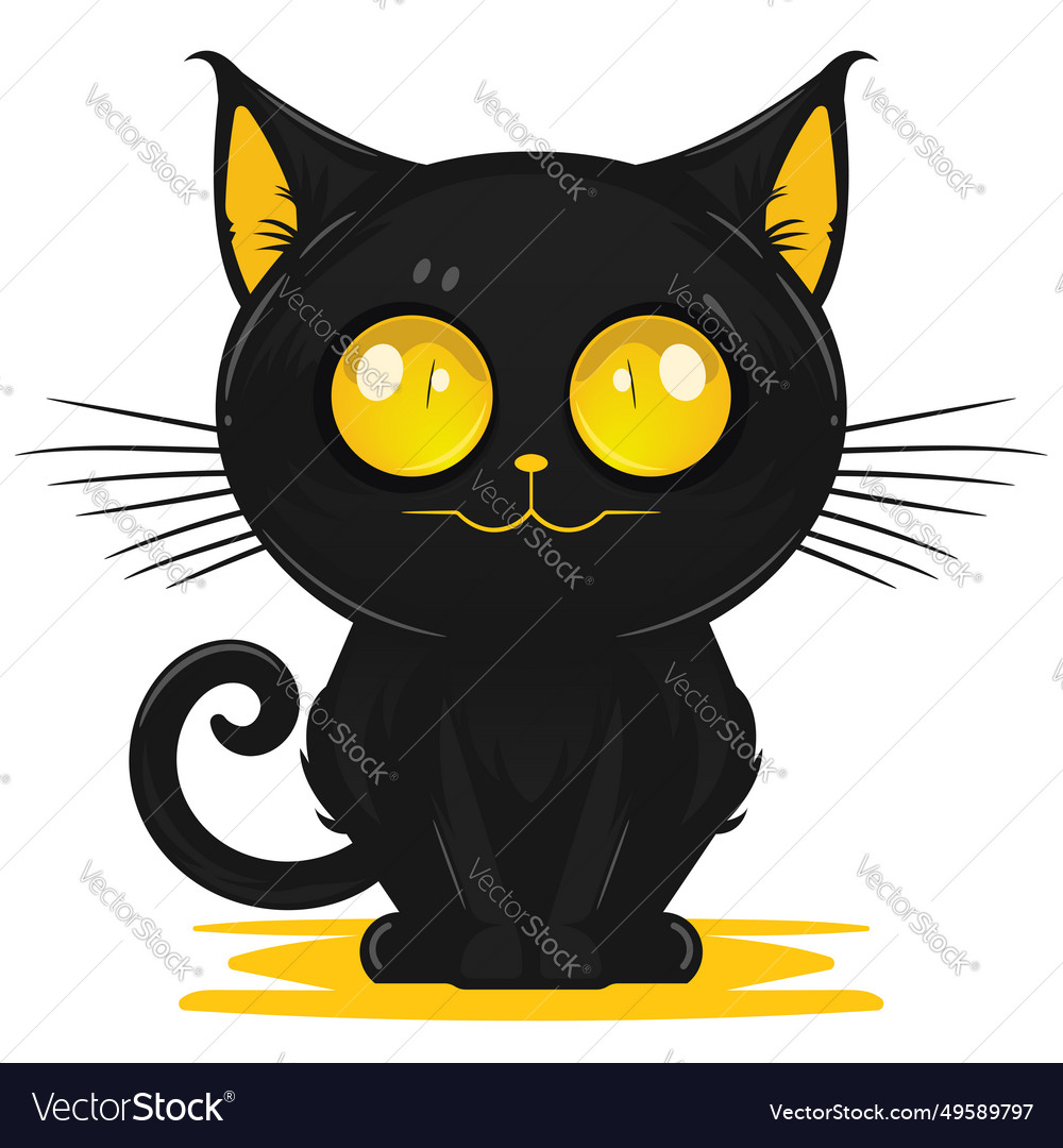 Little black kitty online