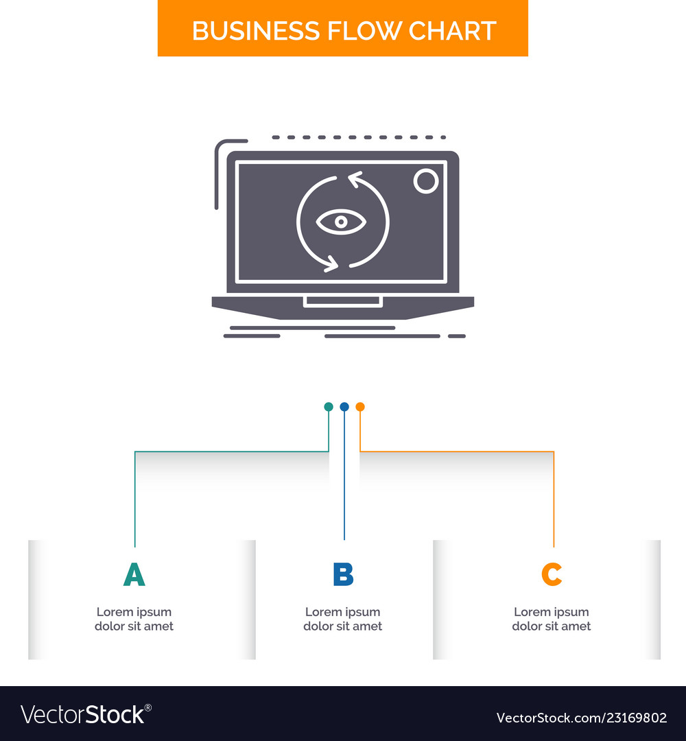 App application new software update business flow vector image App application new software update business flow