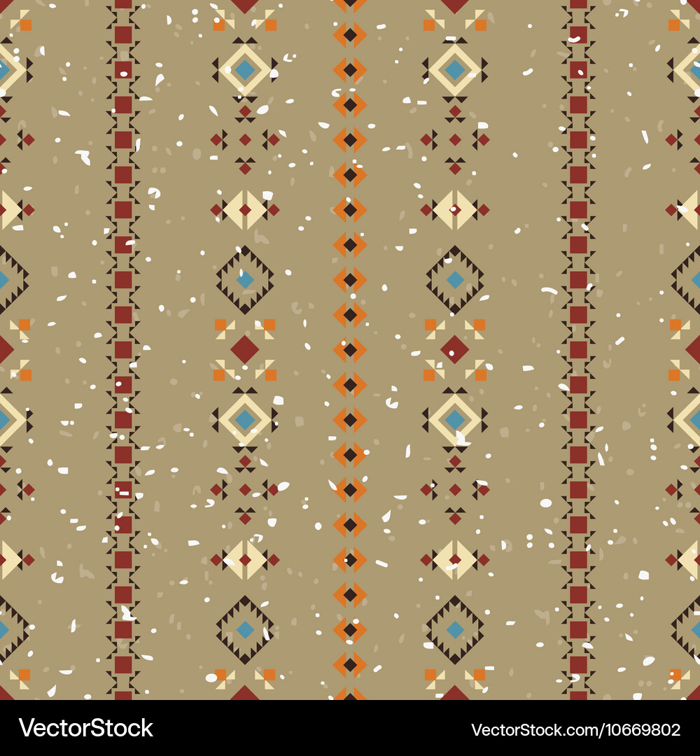 Ethnic seamless pattern Royalty Free Vector Image