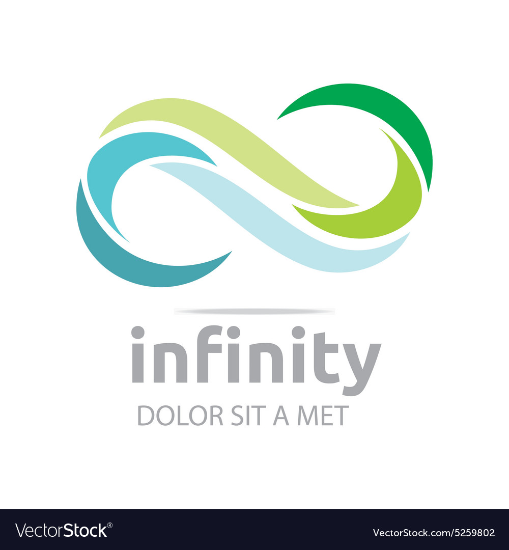 Infinity logo business firma buchstaben s