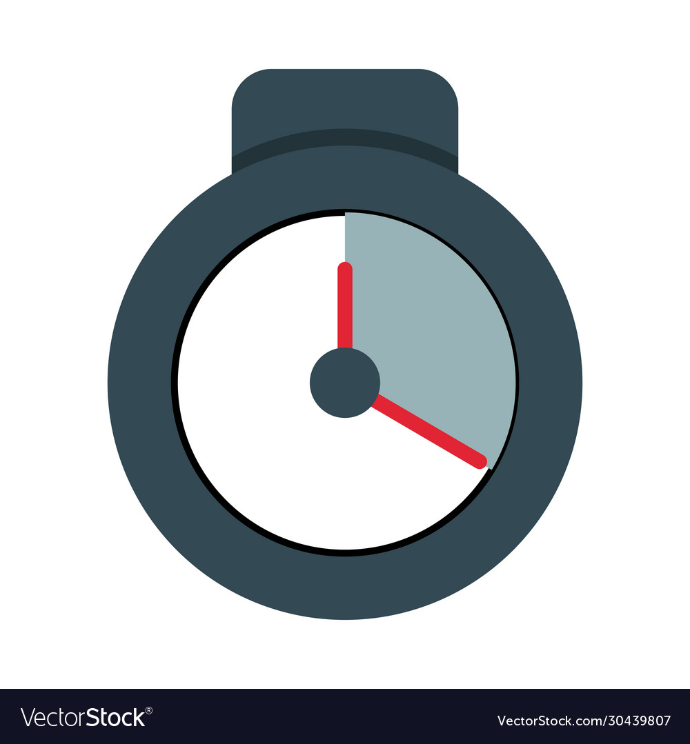Chronometer timer counter isolated icon