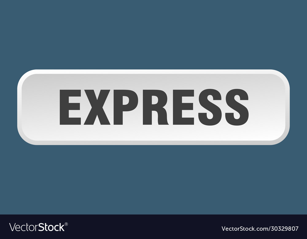 Express button square 3d push