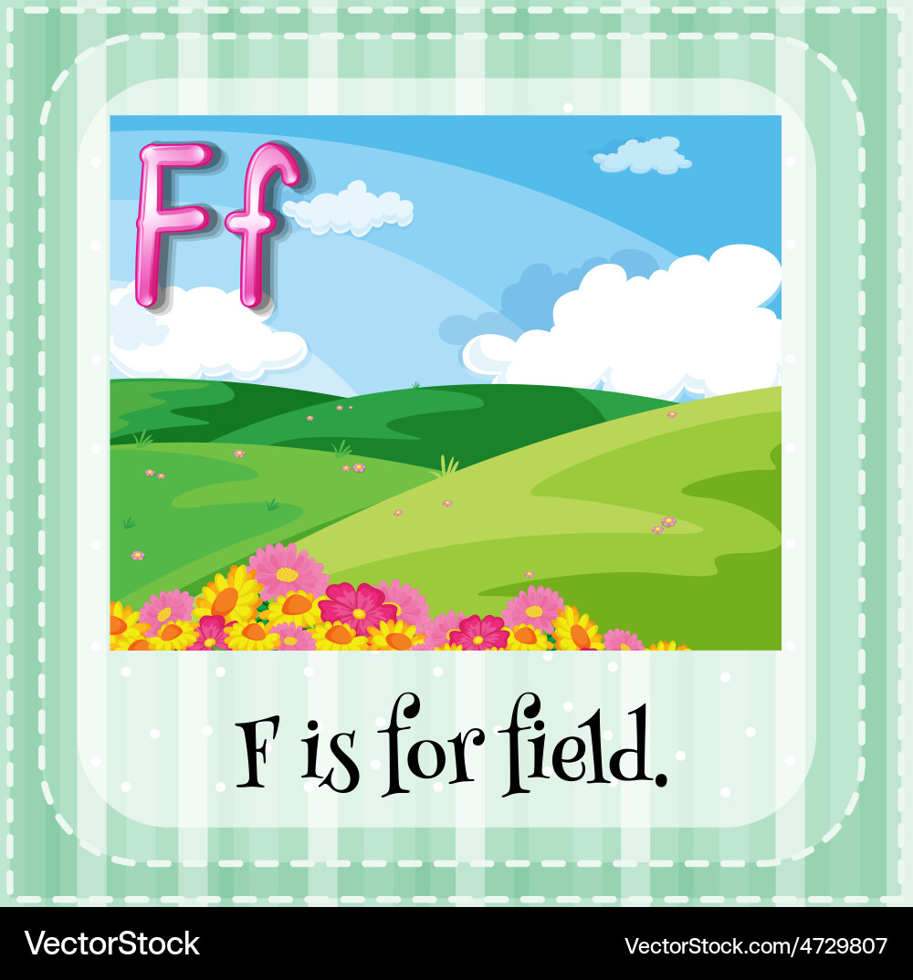Field Royalty Free Vector Image - VectorStock