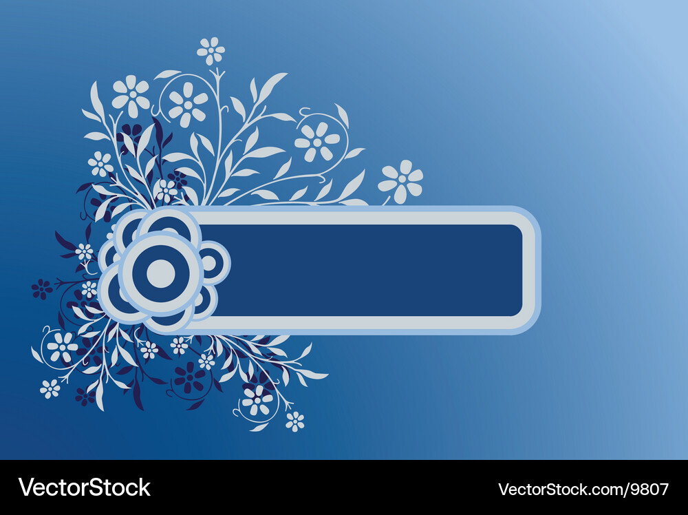 Floral Royalty Free Vector Image - VectorStock