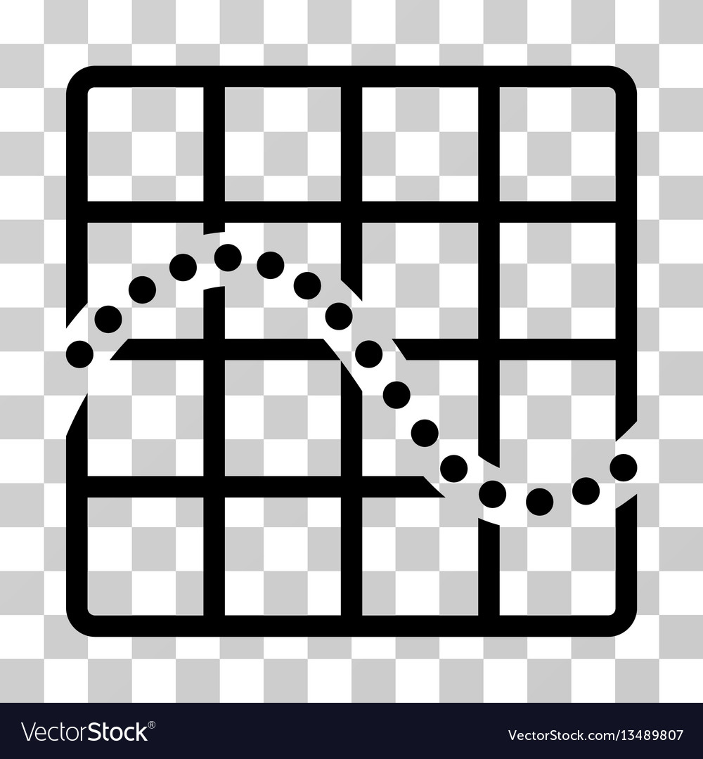 Function chart icon vector image Function chart icon