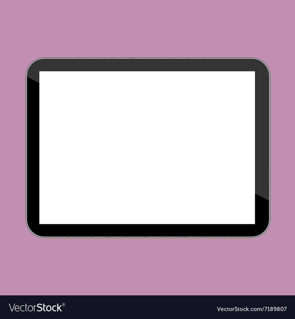 Horizontal computer tablet