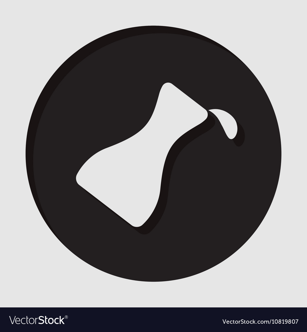 Information icon - flask with a drop