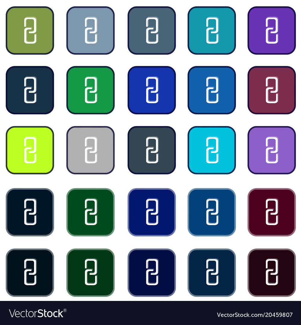 Link connection buttons - internet website icons