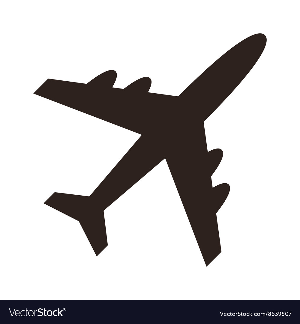 Download Plane icon Royalty Free Vector Image - VectorStock