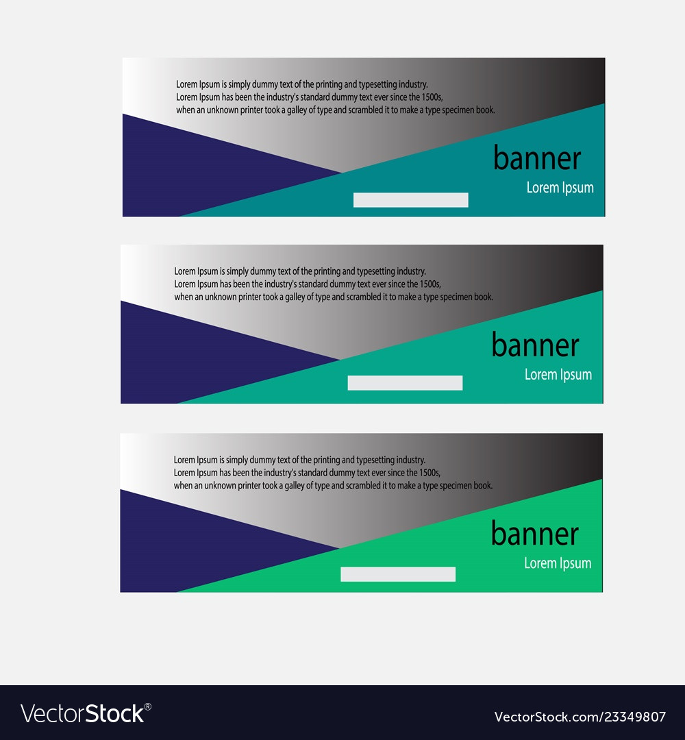 Set of abstract design templates