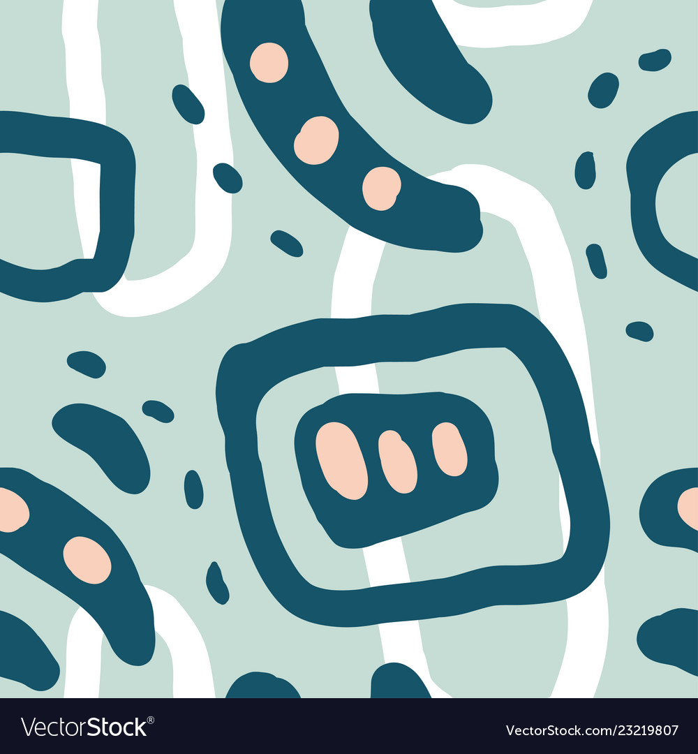 Simple seamless pattern with colorful abstract Vector Image Simple seamless pattern with colorful abstract