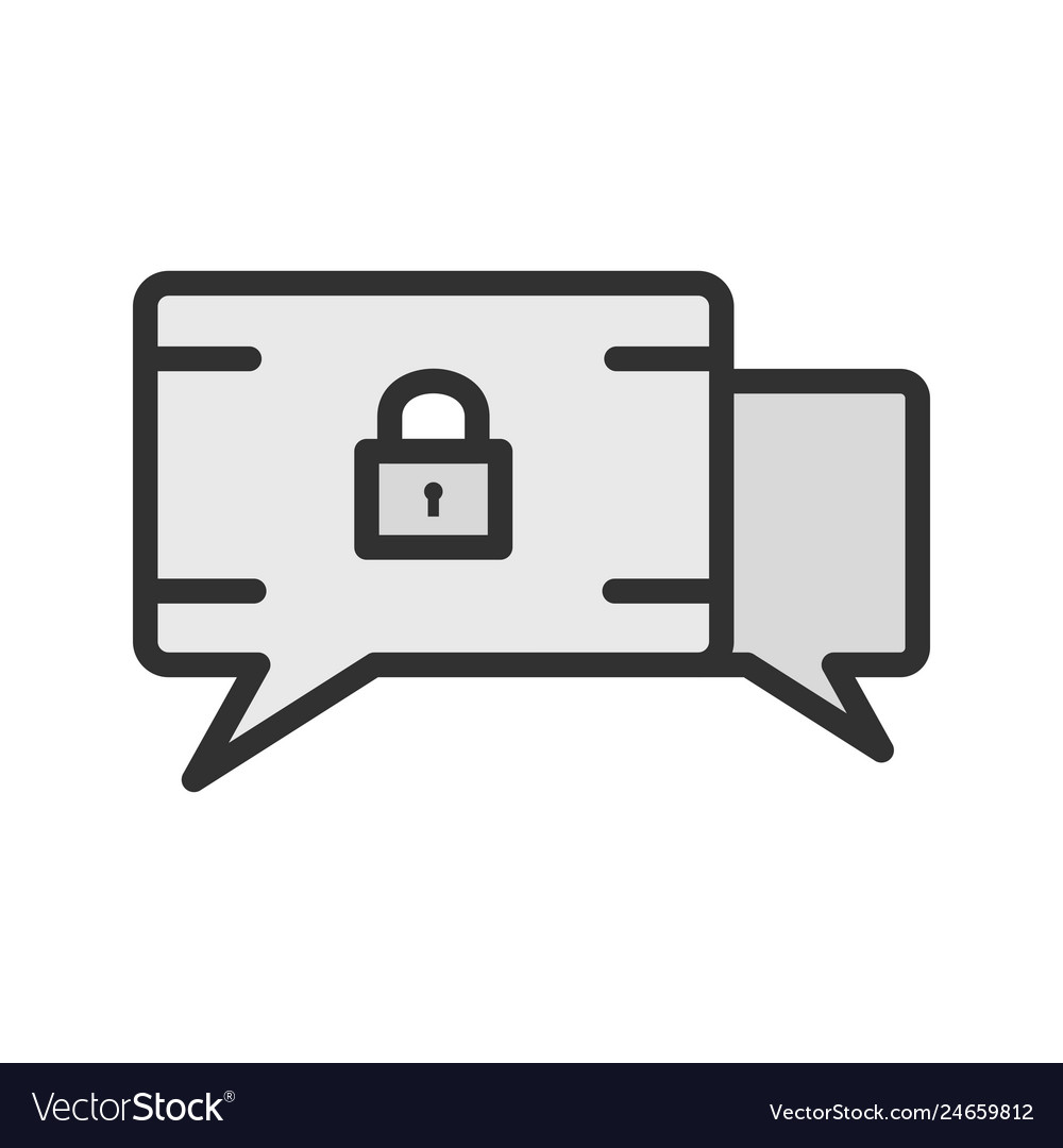 Gdpr message icon