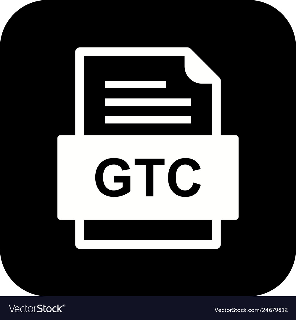 Gtc file document icon