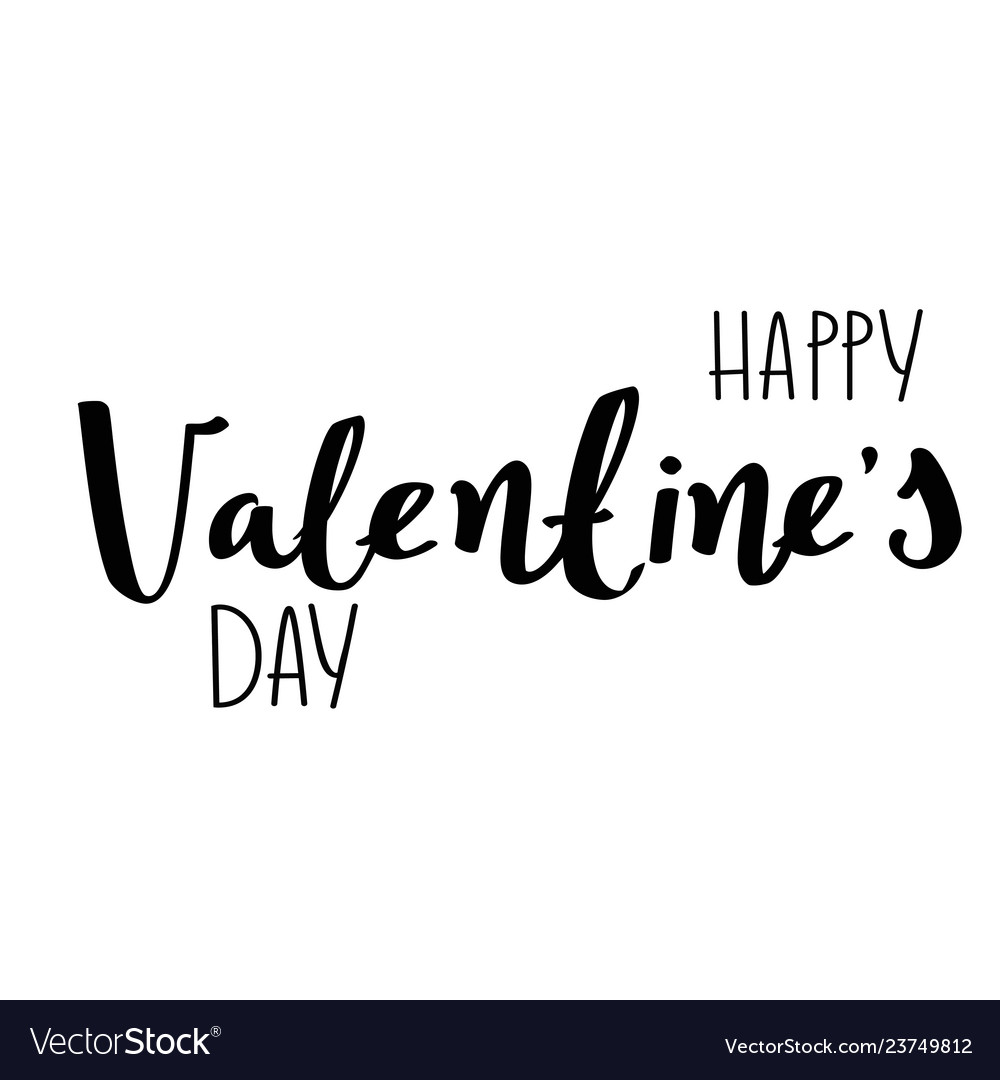 Happy valentine s day Royalty Free Vector Image