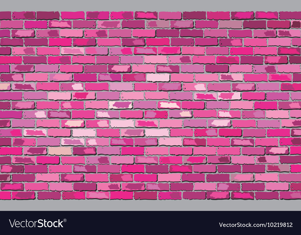 Pink Brick Wall Texture