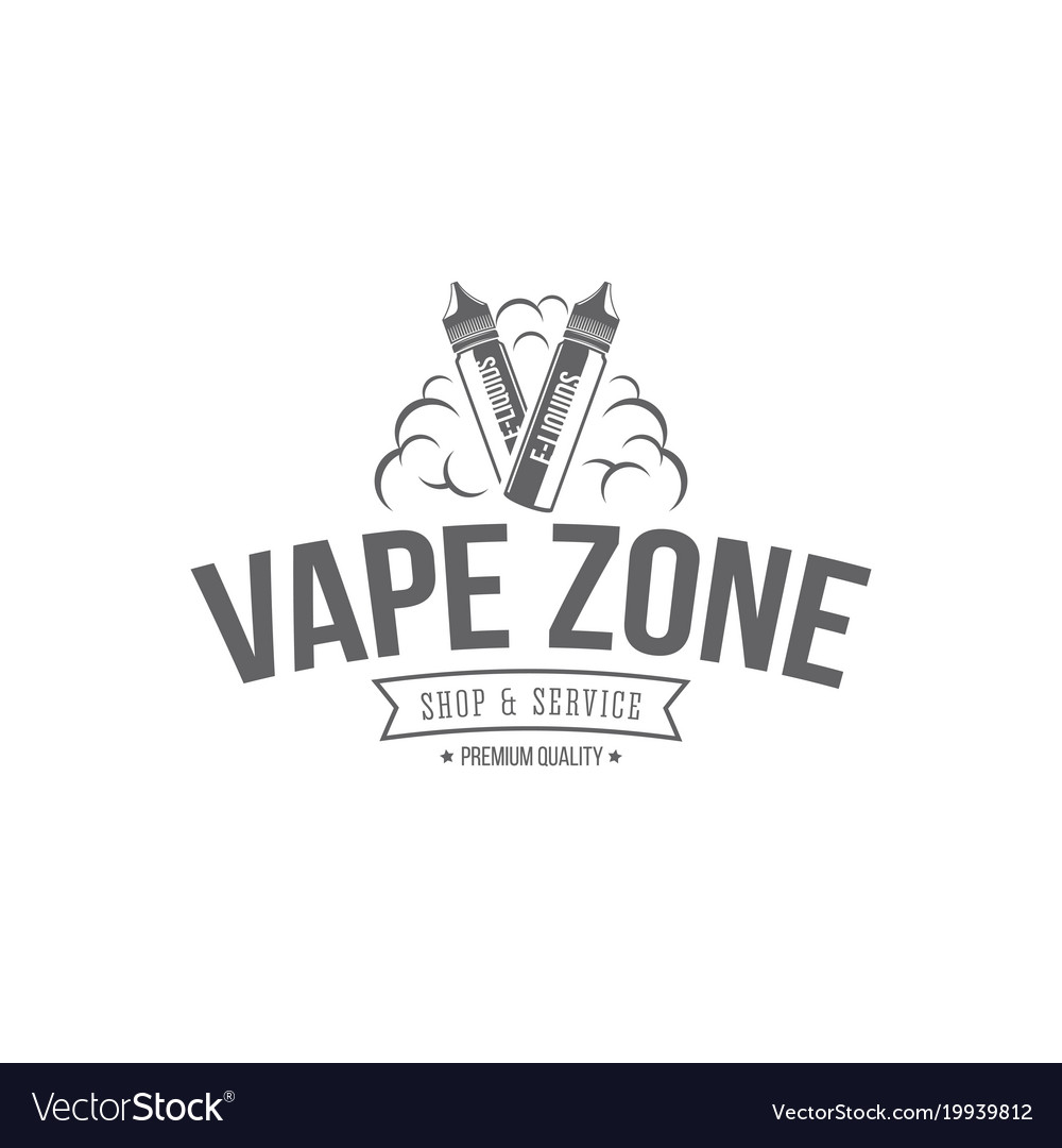 Vape badges Royalty Free Vector Image - VectorStock