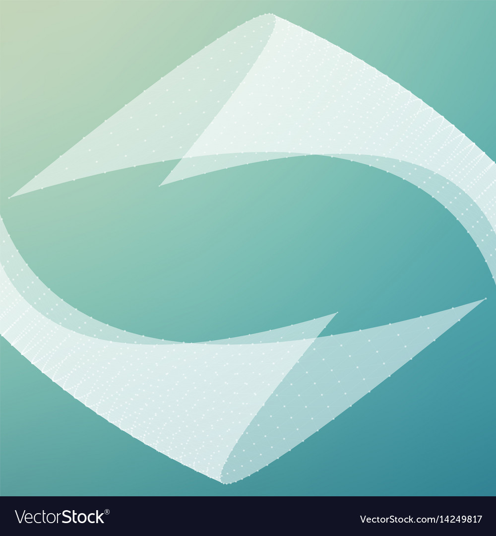 Abstract mesh background chaotically