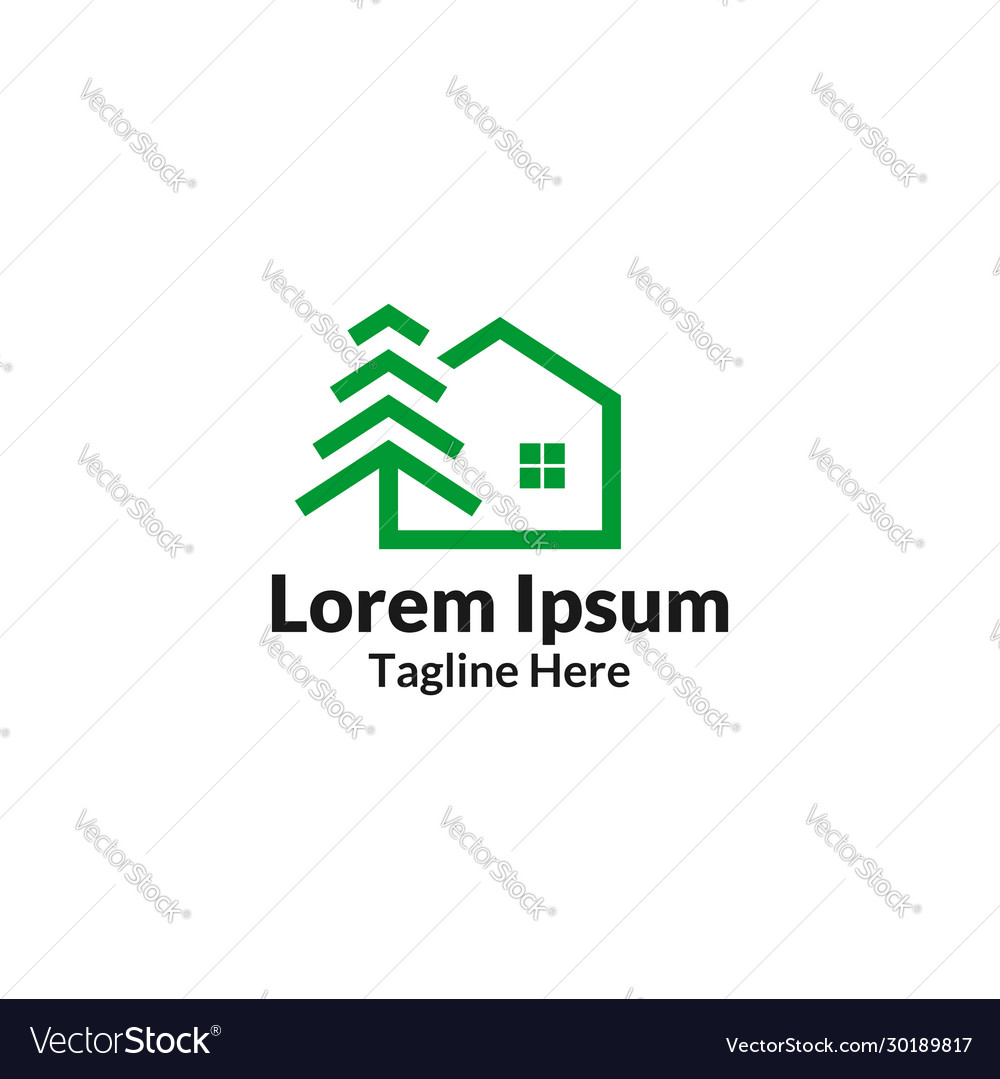 For tree house logo perfect using real estate