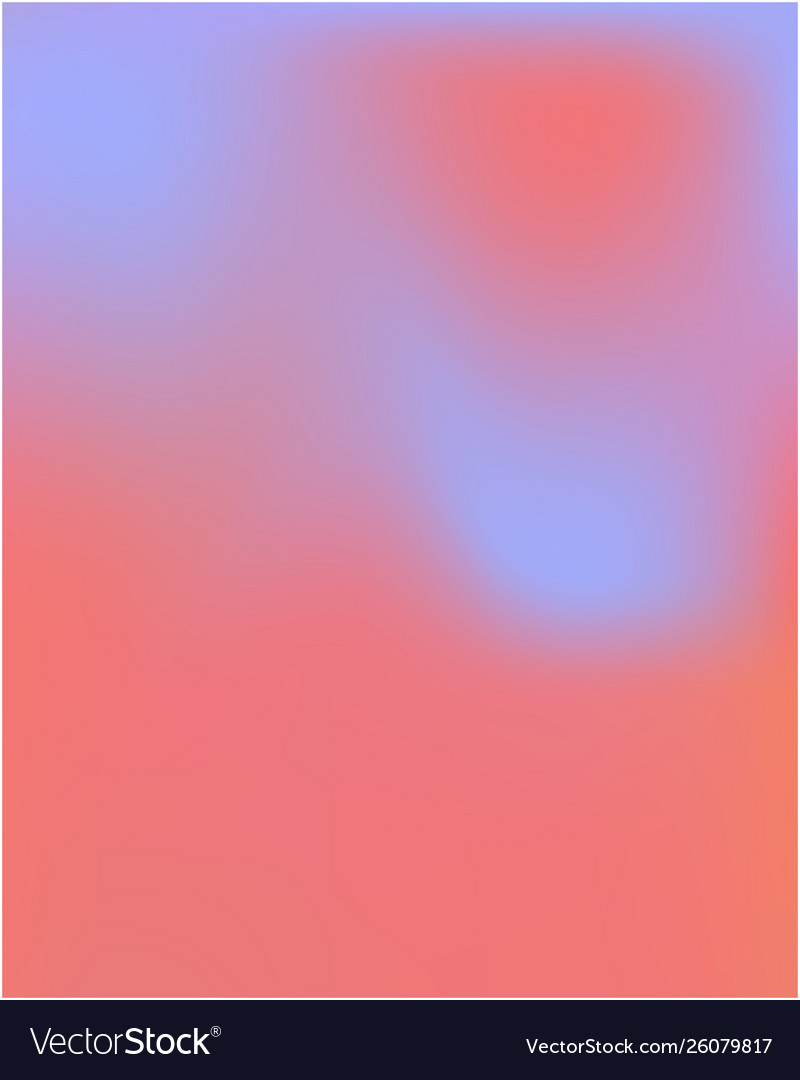 Gradient mesh painted in different colors