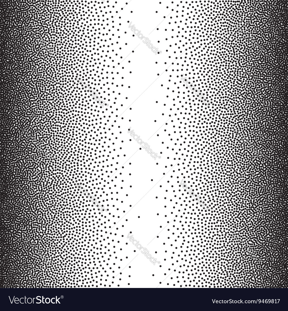 Stochastic raster halftone gradient print