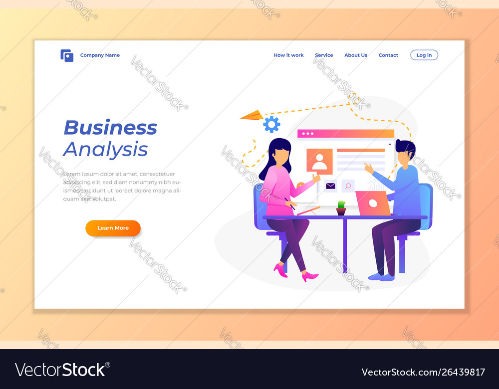 Web banner background for data analysis digital