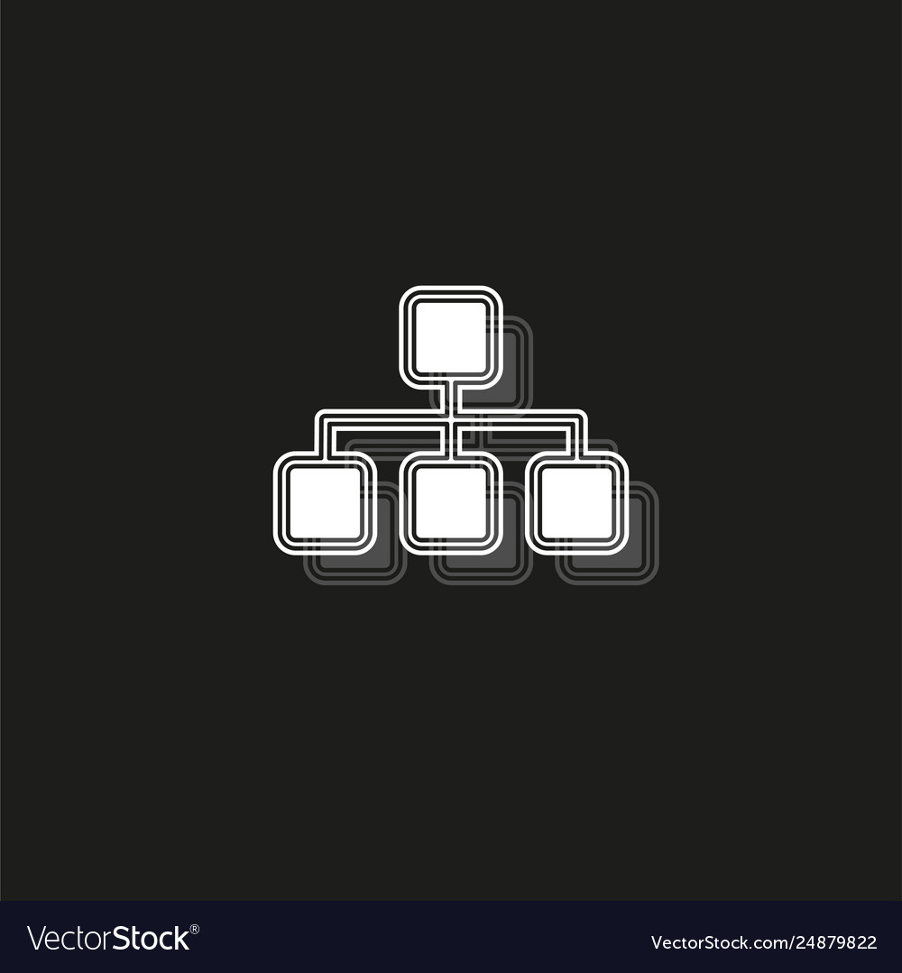 Algorithm icon simple element