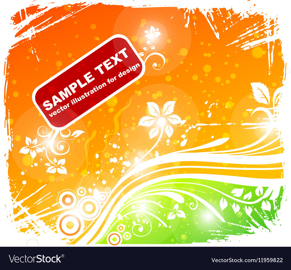 Bright summer background