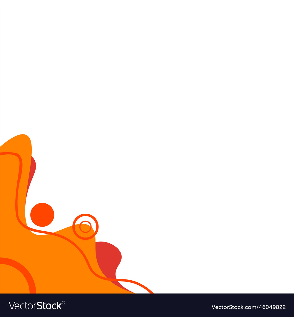 Corner blob abstract vector image Corner blob abstract