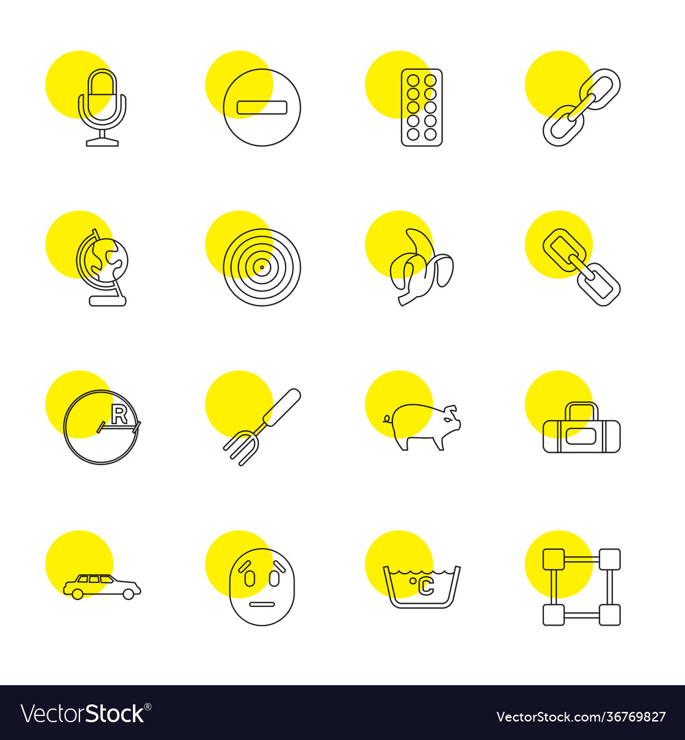 16 web icons