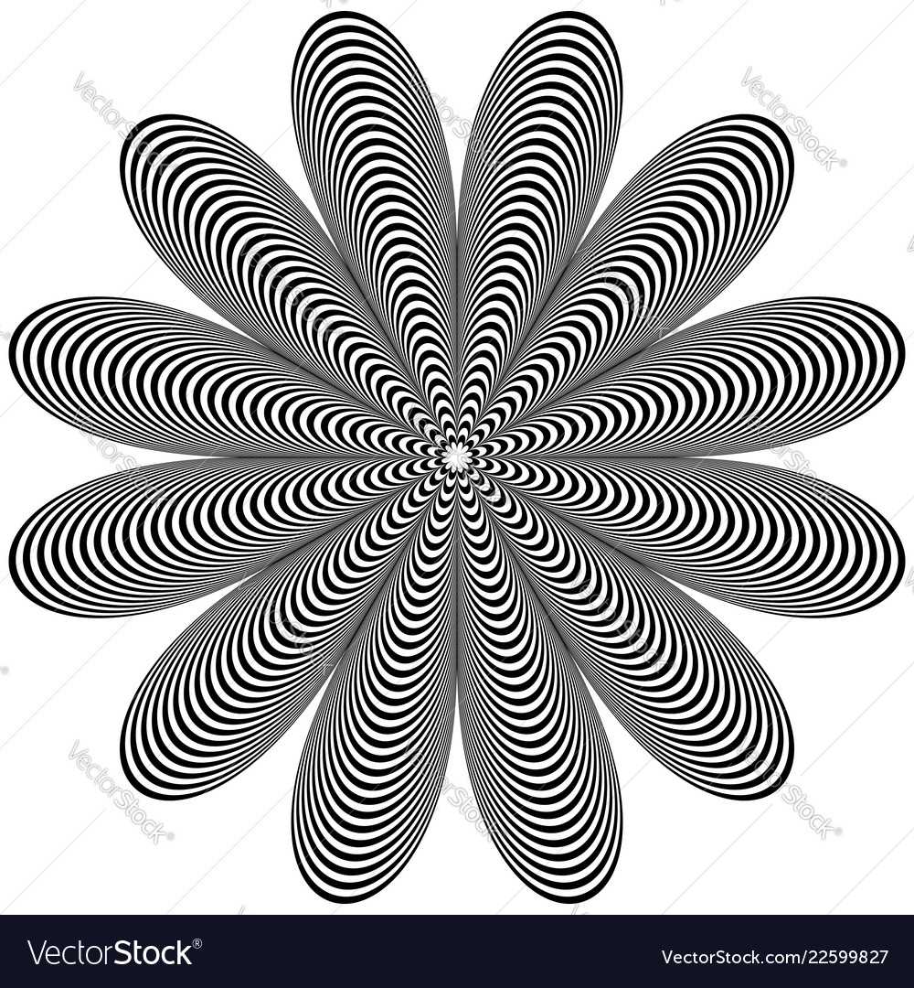 Abstract geometric element rotating shape vector image Abstract geometric element rotating shape