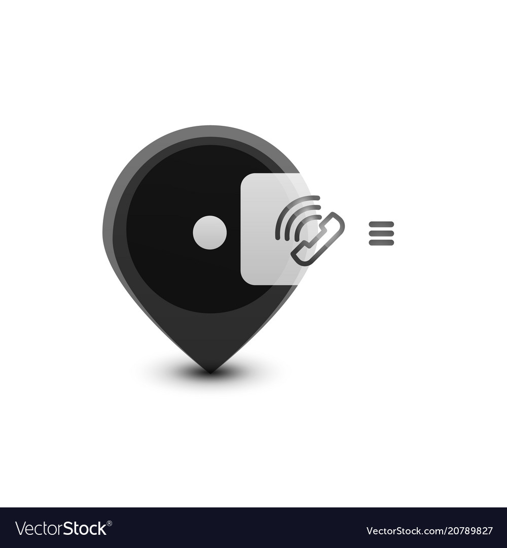 Phone support web button vector image Phone support web button