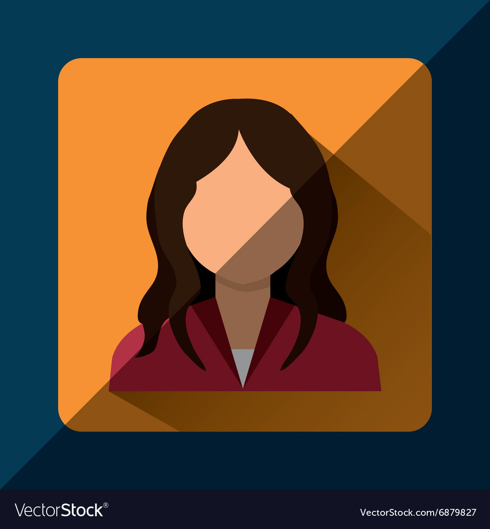 Young people profile Royalty Free Vector Image