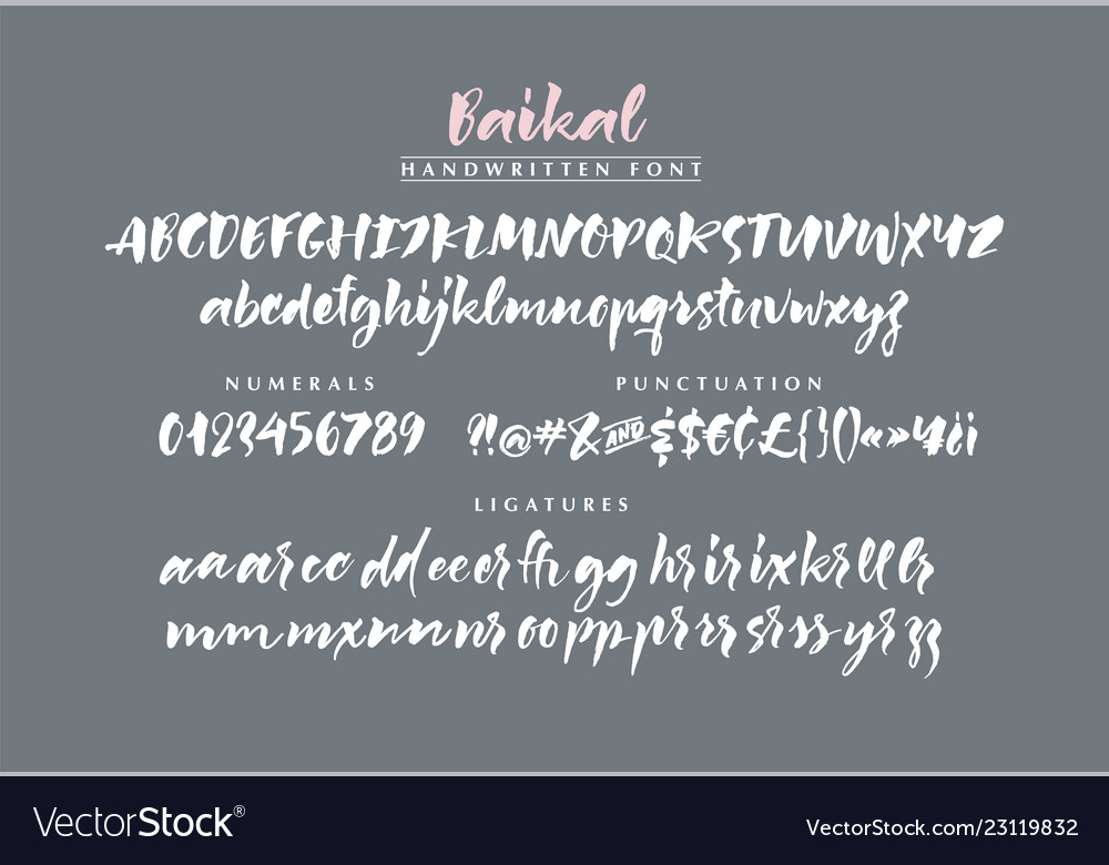 Baikal Brush Script Font