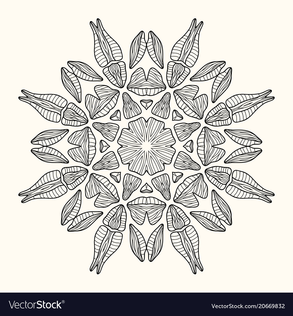 Decorative mandala