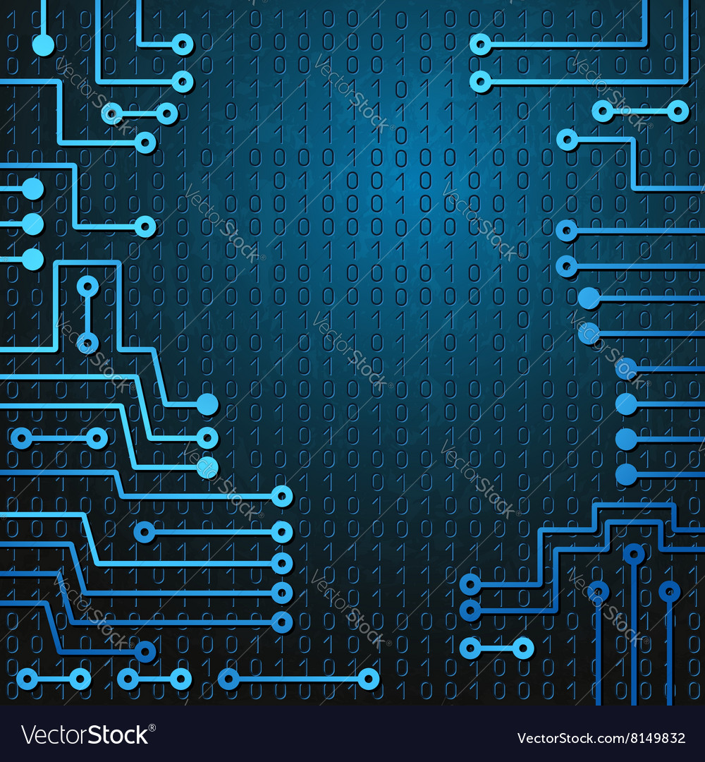 Electronic circuit and binary code