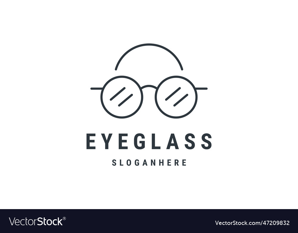 Eyeglass Royalty Free Vector Image - VectorStock