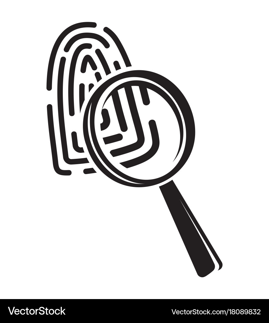 Fingerprint Royalty Free Vector Image - VectorStock