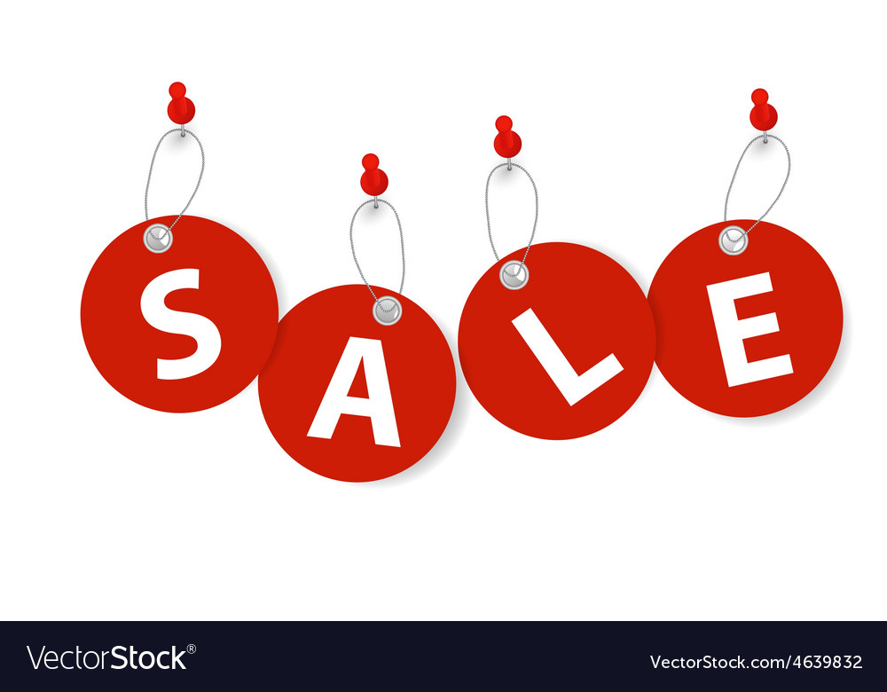 Sale banner with place for your text