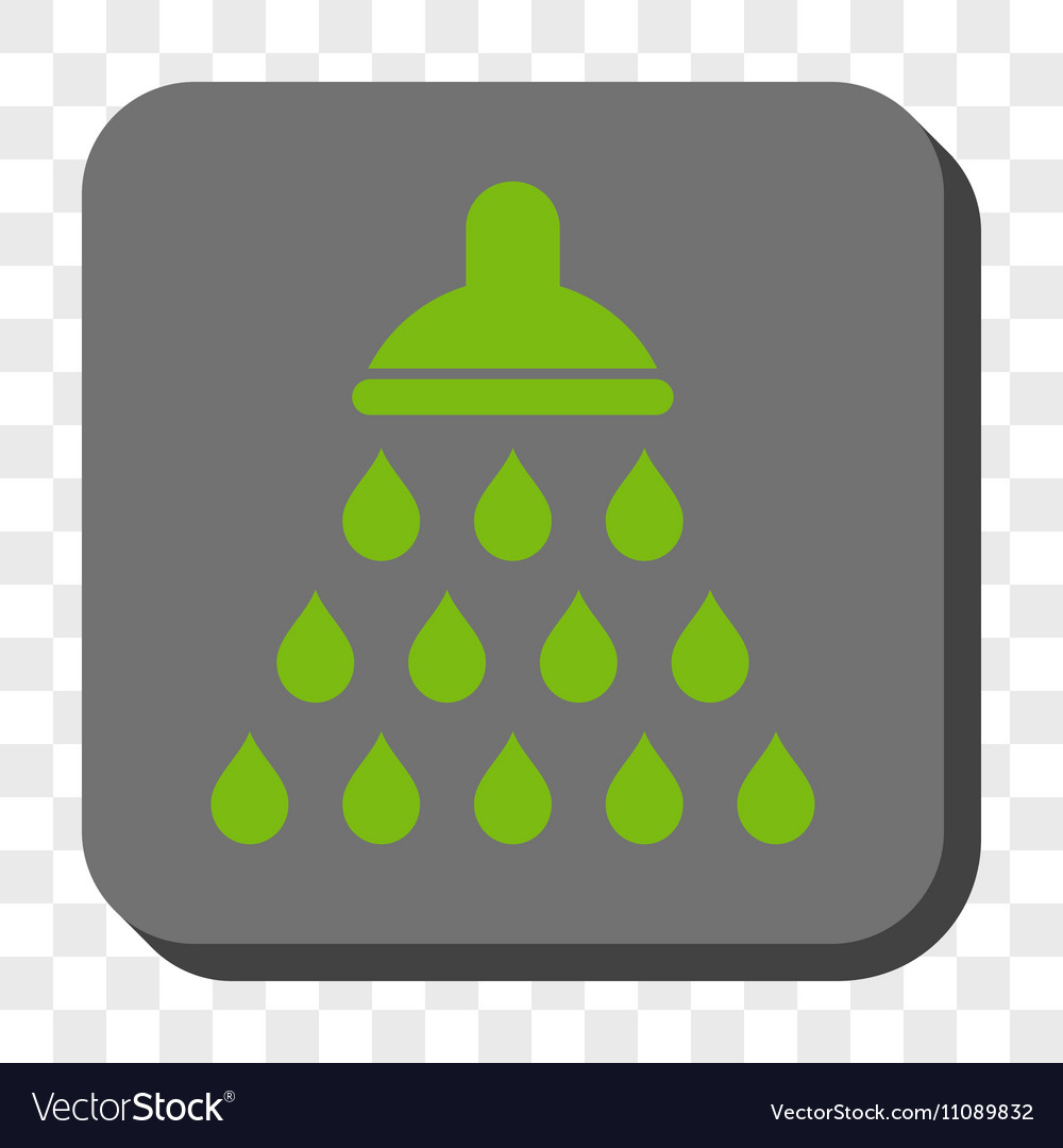 Shower rounded square button