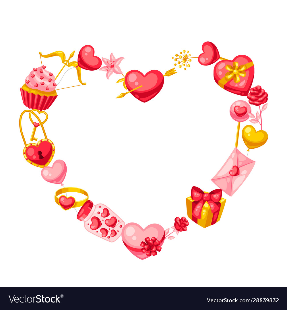 Valentinstag Gruß Karte