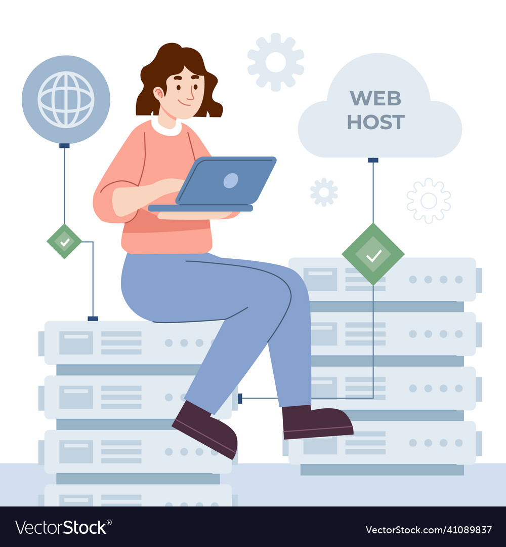 Abstract creative website hosting