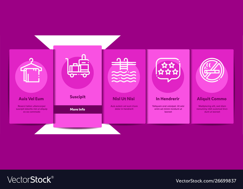 Collection hostel elements onboarding