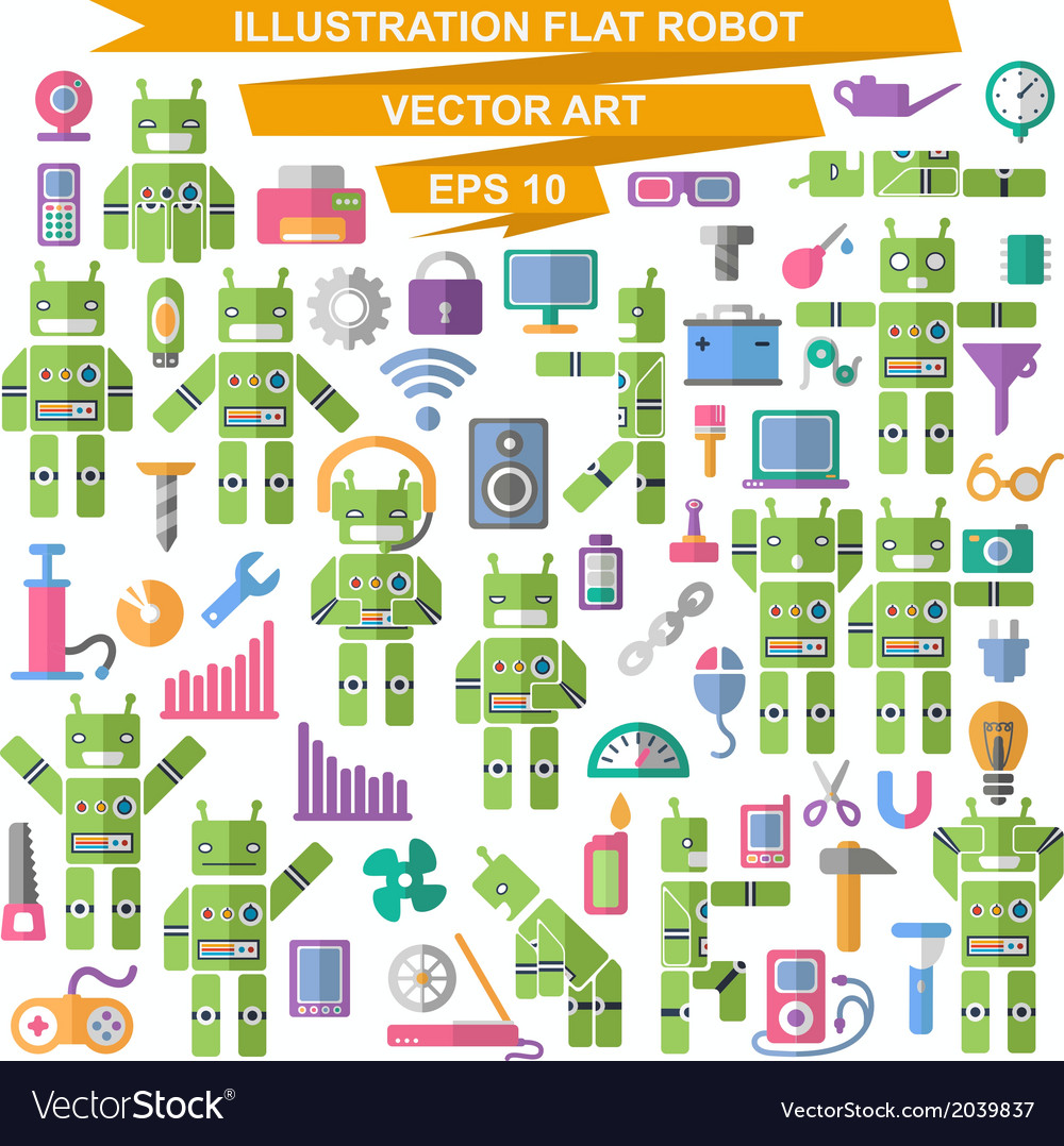 Flat robots