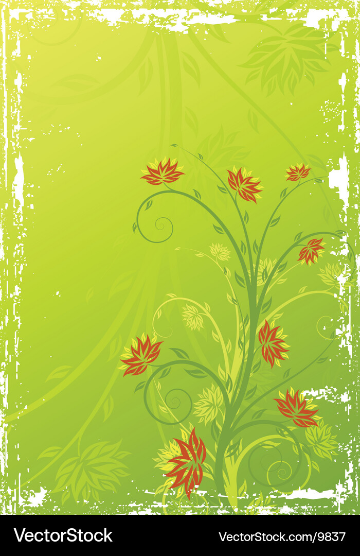 Floral Royalty Free Vector Image - VectorStock
