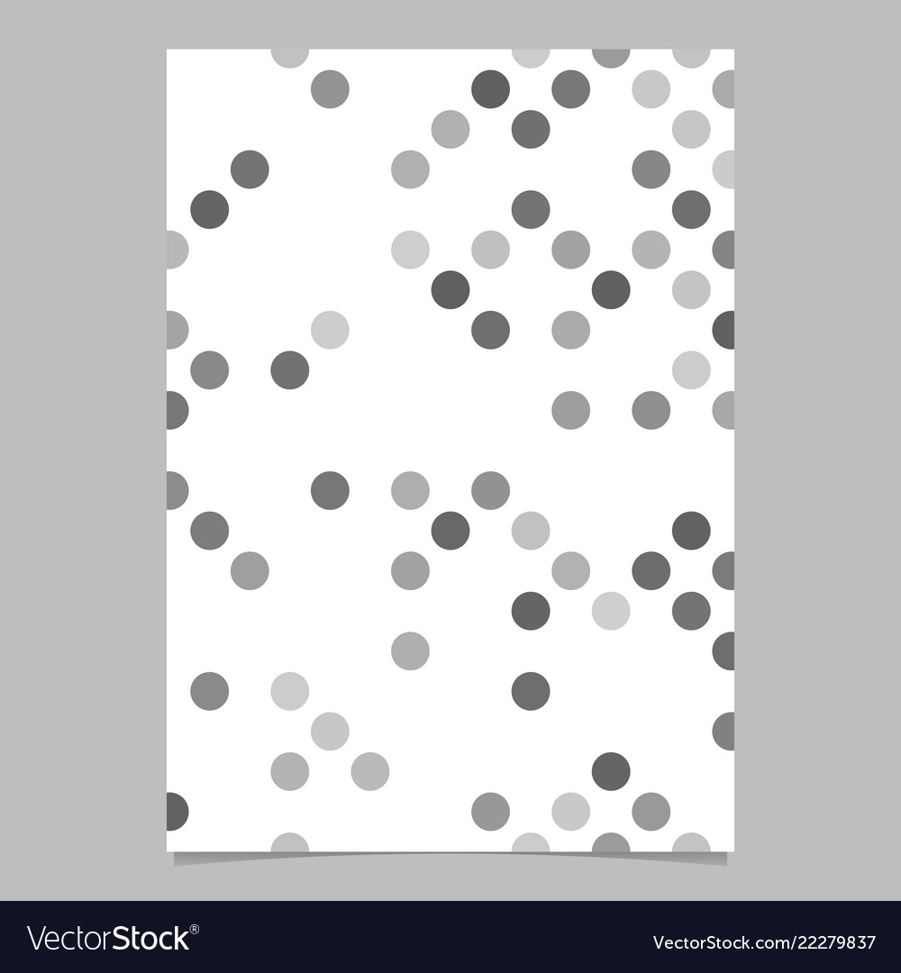 Geometric circle pattern background page template