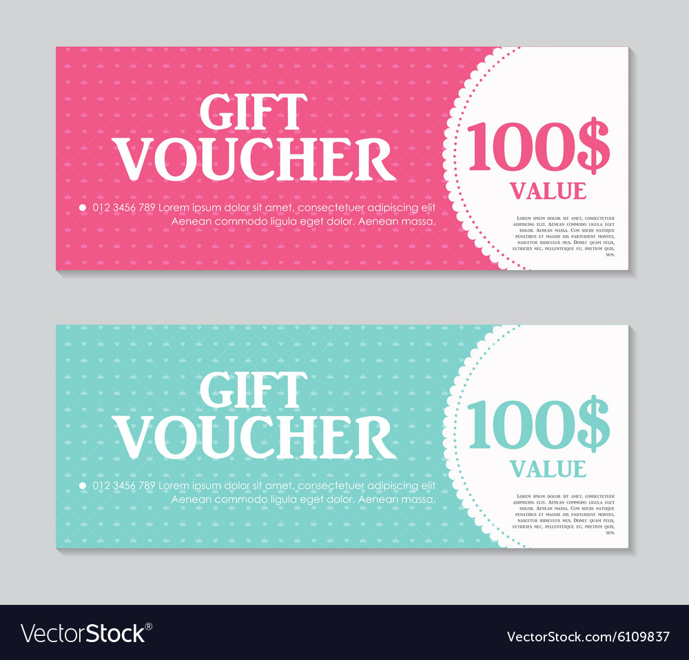 Gift Voucher Template Printable and Editable, 7X3.5 Size - Etsy